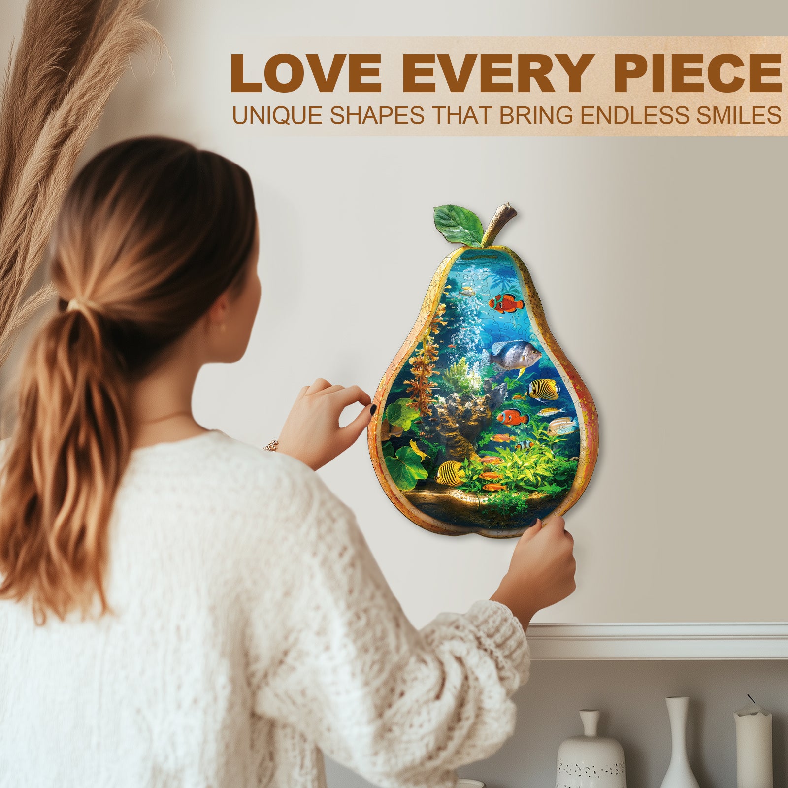 Ocean Inside Wooden Jigsaw Puzzle