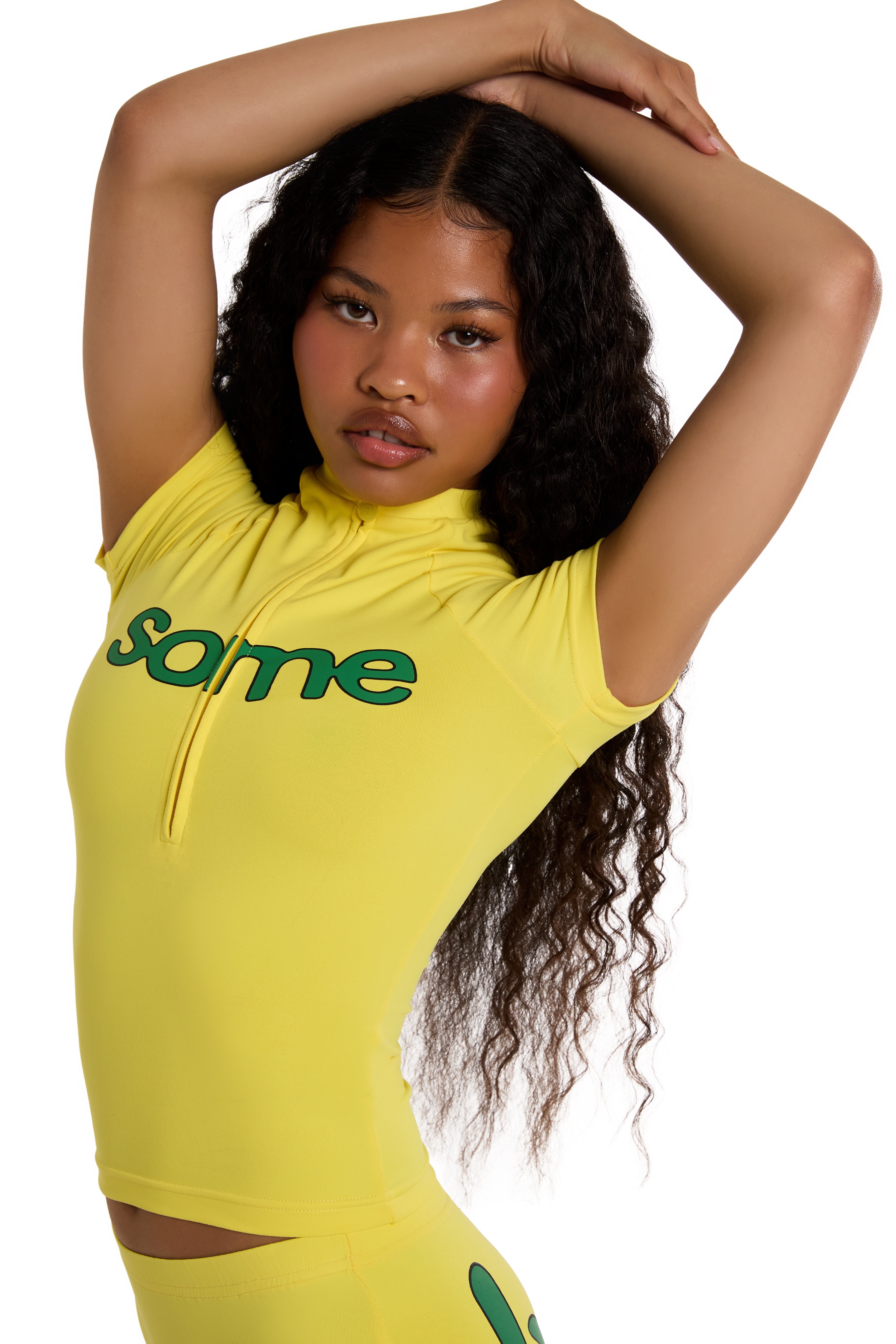 BODY X LATTO SHORT SLEEVE RAGLAN (YELLOW/GREEN)