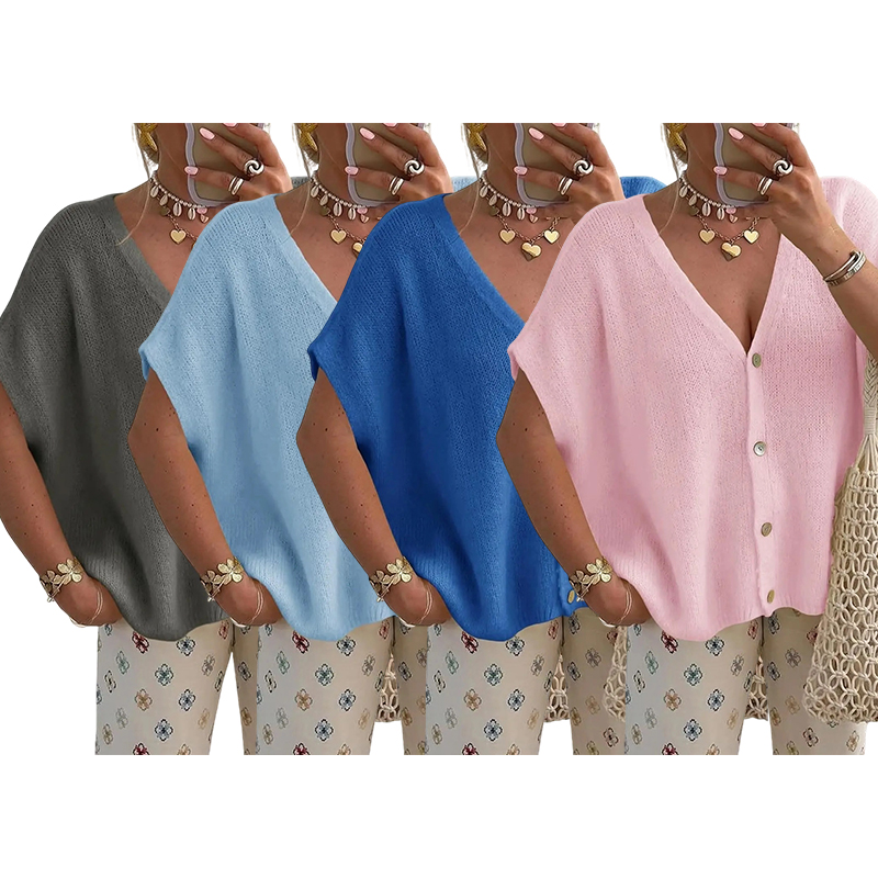 Women's Lightweight Oversized Batwing Sleeve Cardigan