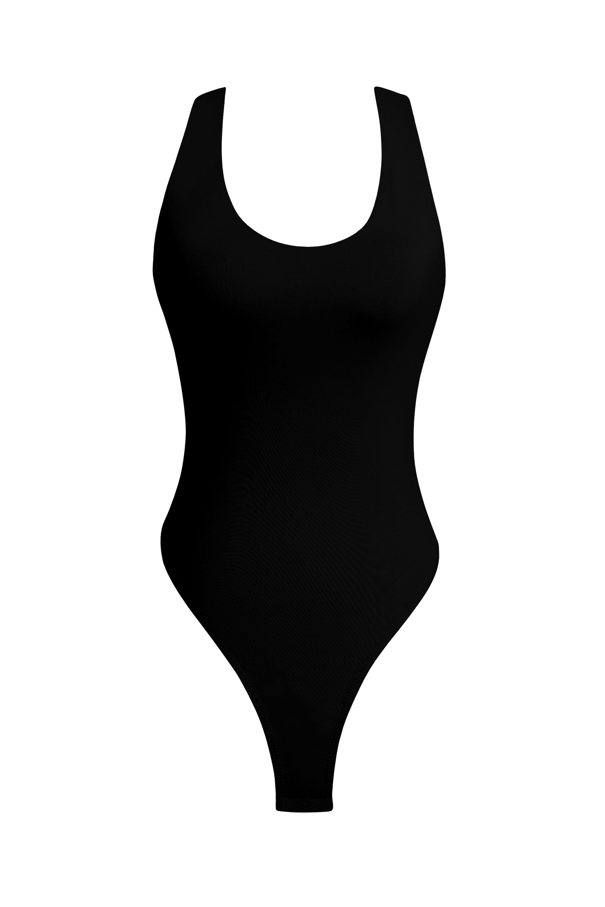 Luxe Scoop-Neck Stretch Bodysuit