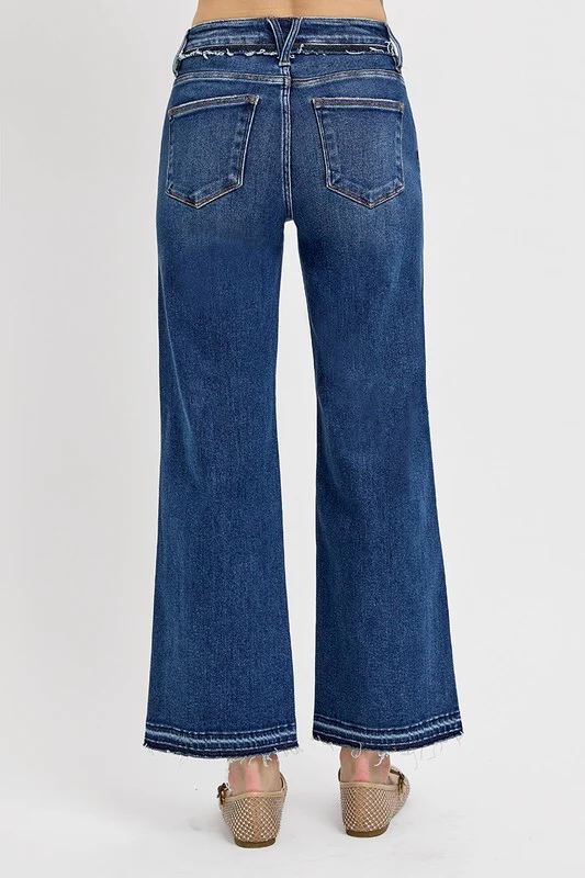 Full Size Tummy Control Bootcut Jeans Plus Size