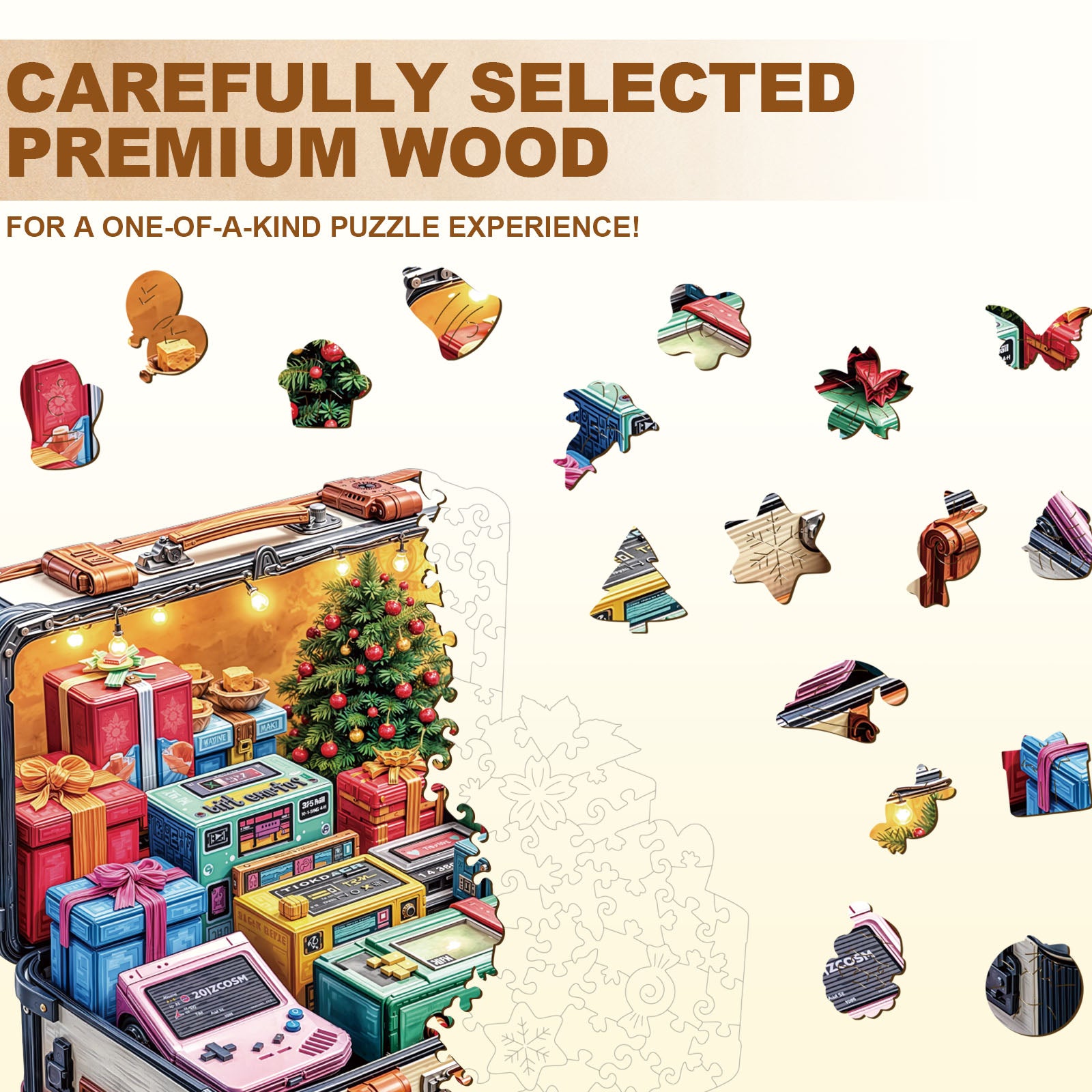 Game Gift Box Wooden Jigsaw Puzzle