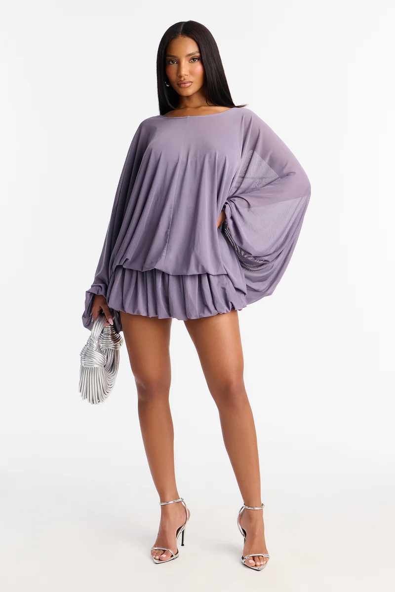 🔥The It Girl Backless Mesh Mini Dress