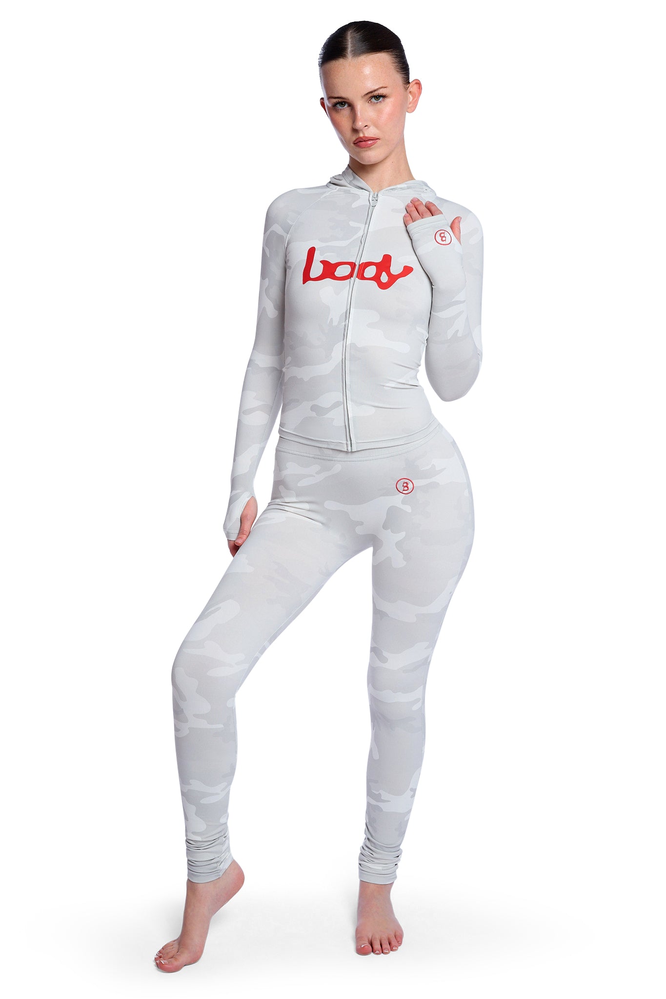 BASICS ULTRA LOW-RISE LEGGINGS 2.0 (SNOW CAMO)