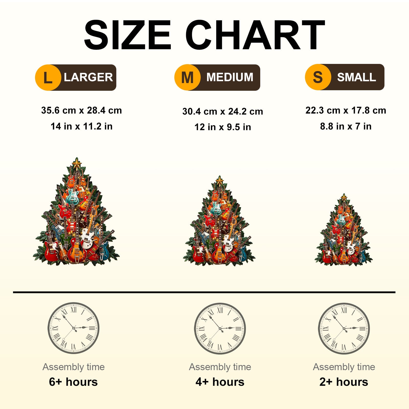 Rock Christmas Wooden Jigsaw Puzzle