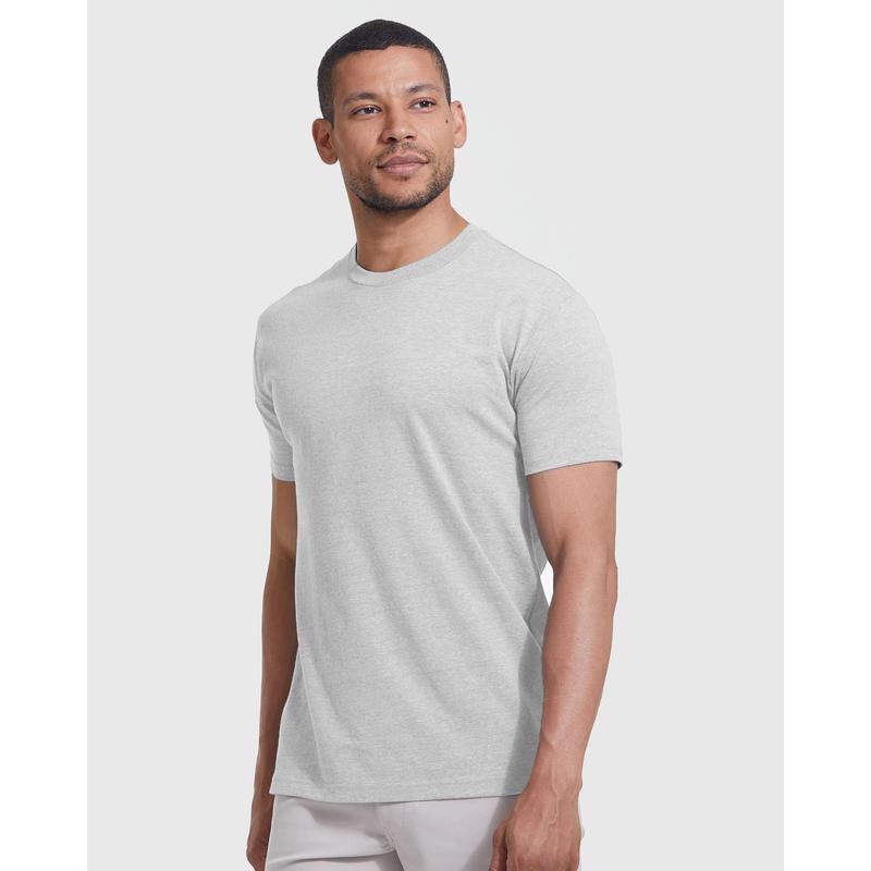 Men’s Short Sleeve Crew Neck T-Shirt – Premium Fit for Everyday Comfort, Casual Streetwear, Workwear, or Men Gifts
