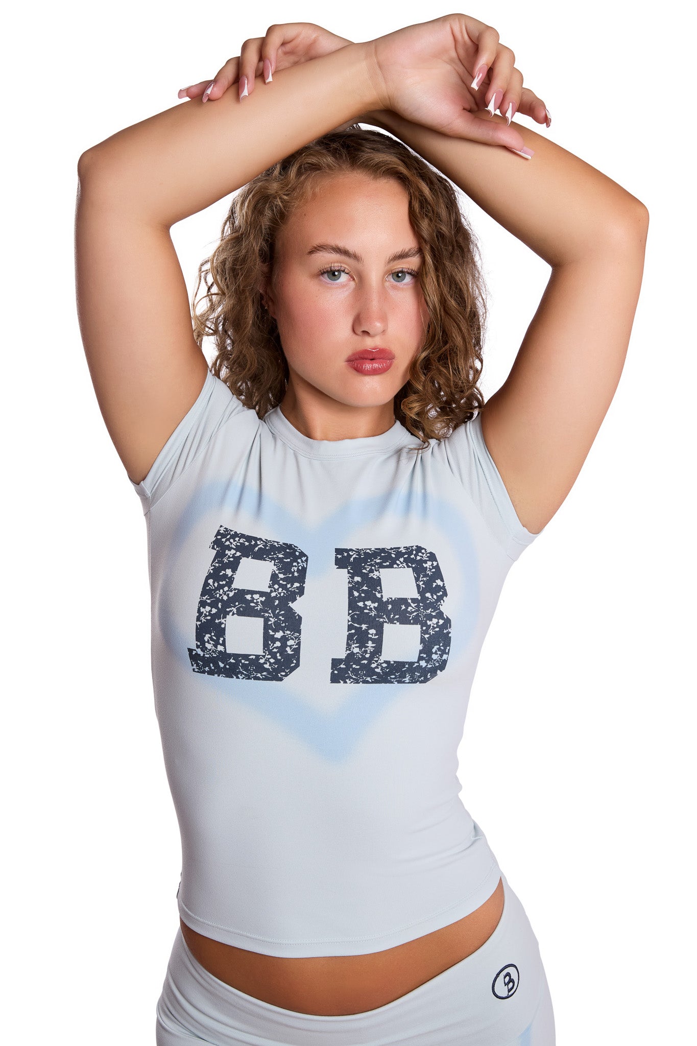 BB YOGA CREWNECK TOP (SKY BLUE)