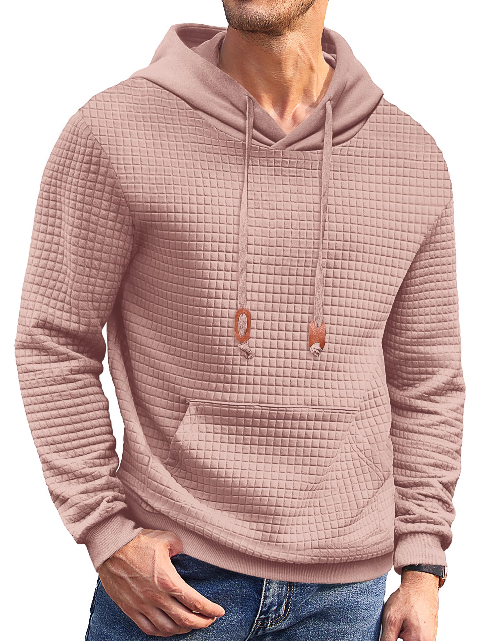 Men’s Athletic Pullover Hoodie with Kangaroo Pocket