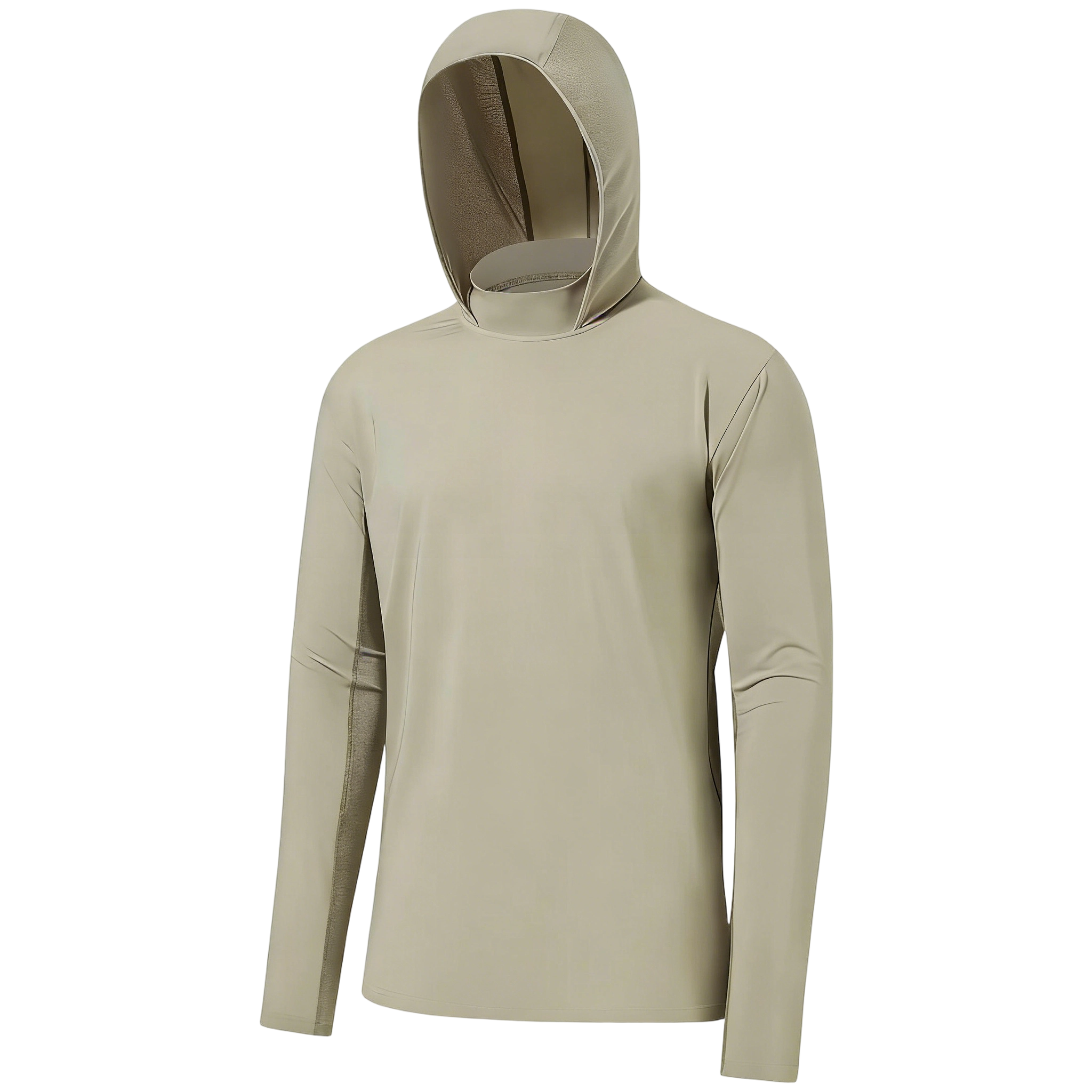 Men’s UPF50+ Quick-Dry Hooded Sun Protection Shirt