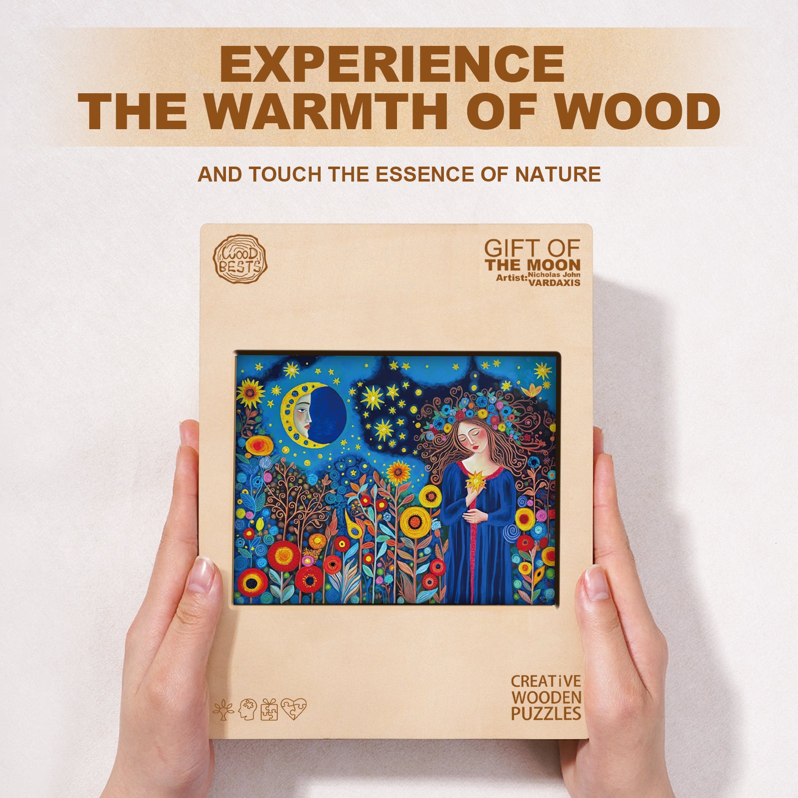 Gift of the Moon - By Artist Nicholas John VARDAXIS