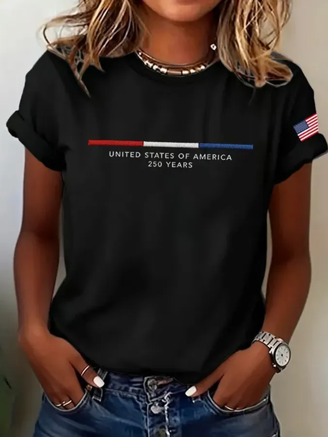 Women's 250th Anniversary Casual T-shirt