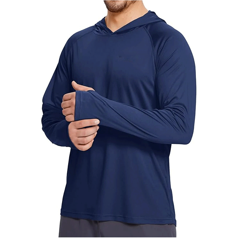 ☀️ Men's UPF 50+ Sun Protection Hoodie with Face Cover