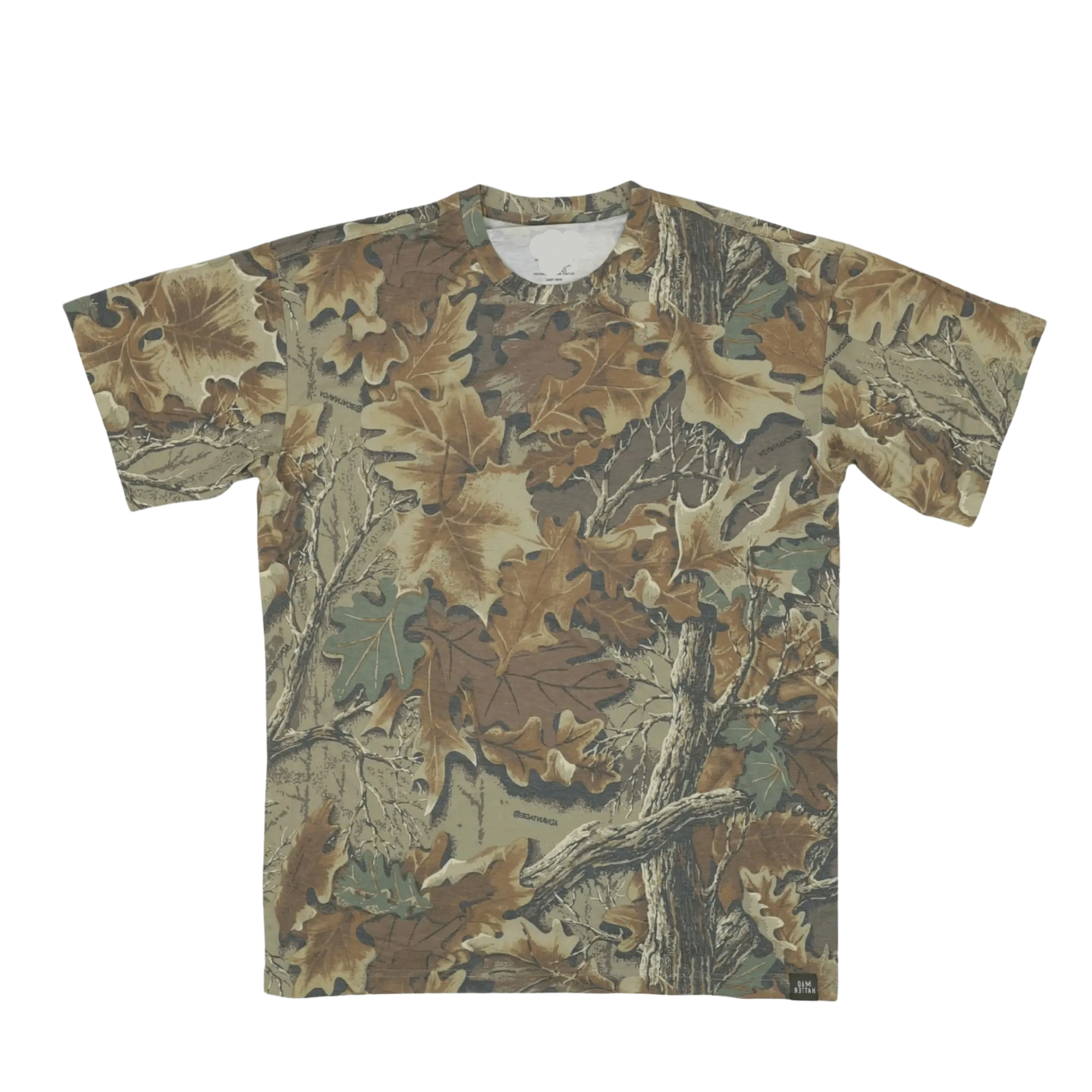 Camo Blank ShortSleeve TShirt Casual Streetwear