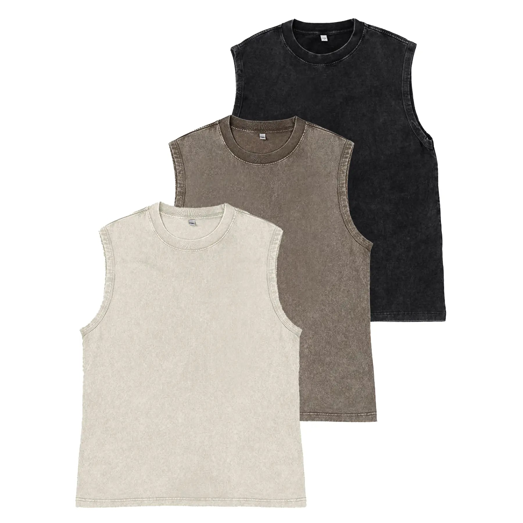 Vintage Acid Wash Muscle Tank