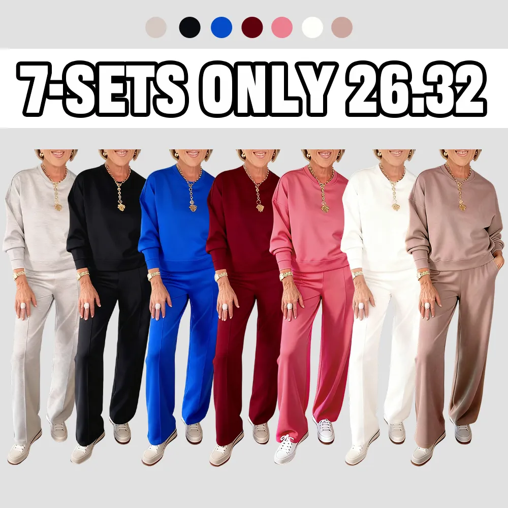 💥DON'T MISS OUT! ⏰Flash Sale丨Cozy Knit Top & Pants🛒