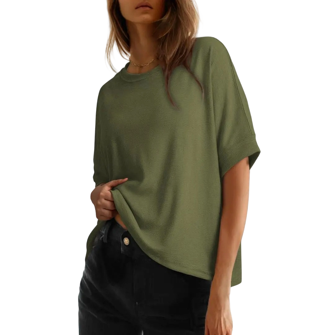 Women's Relaxed Oversized Soft Basic Tee