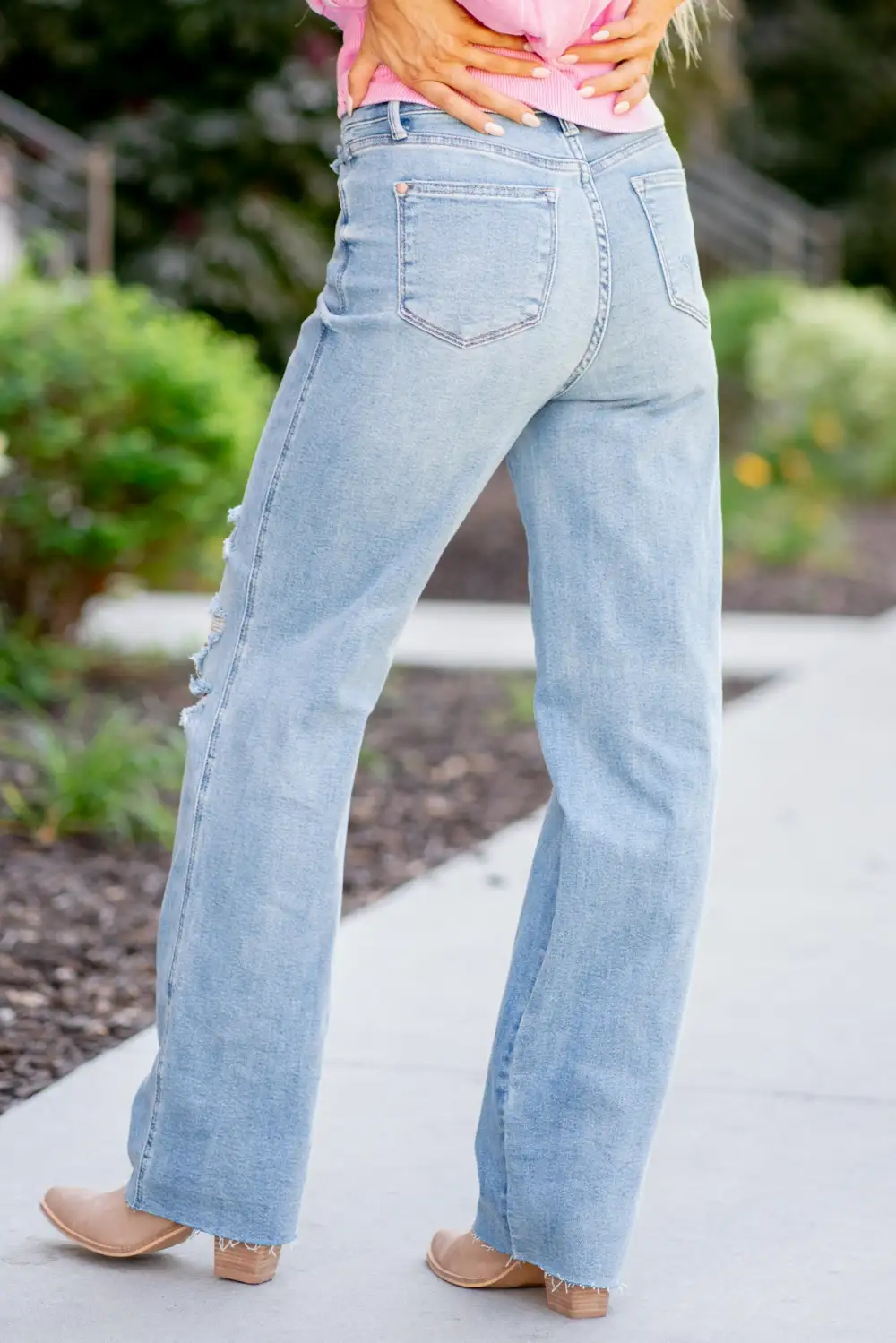 Rainbow Thread High Rise 90s Magic Rigid Straight