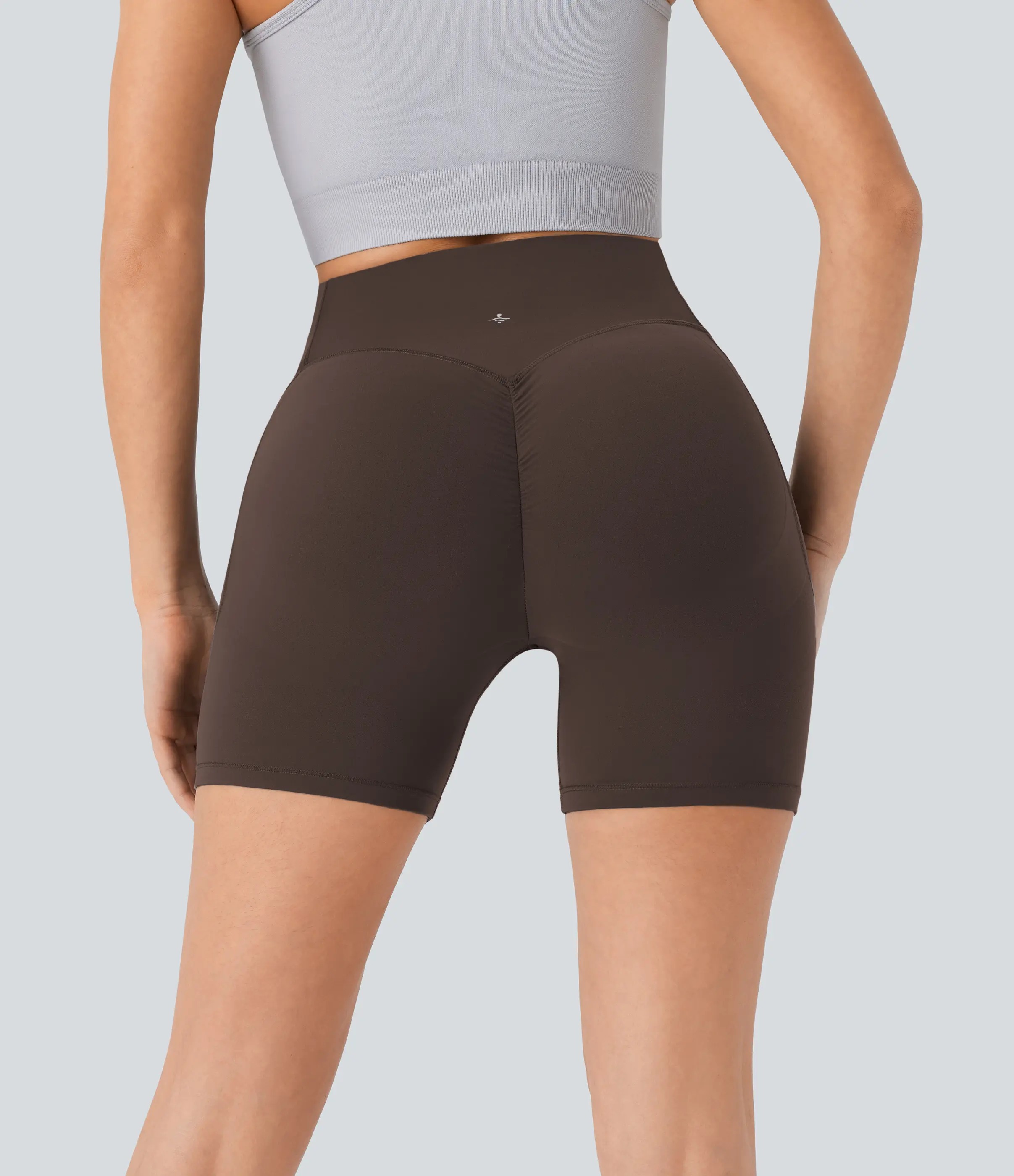 Women's High Waisted Sculpting Biker Shorts