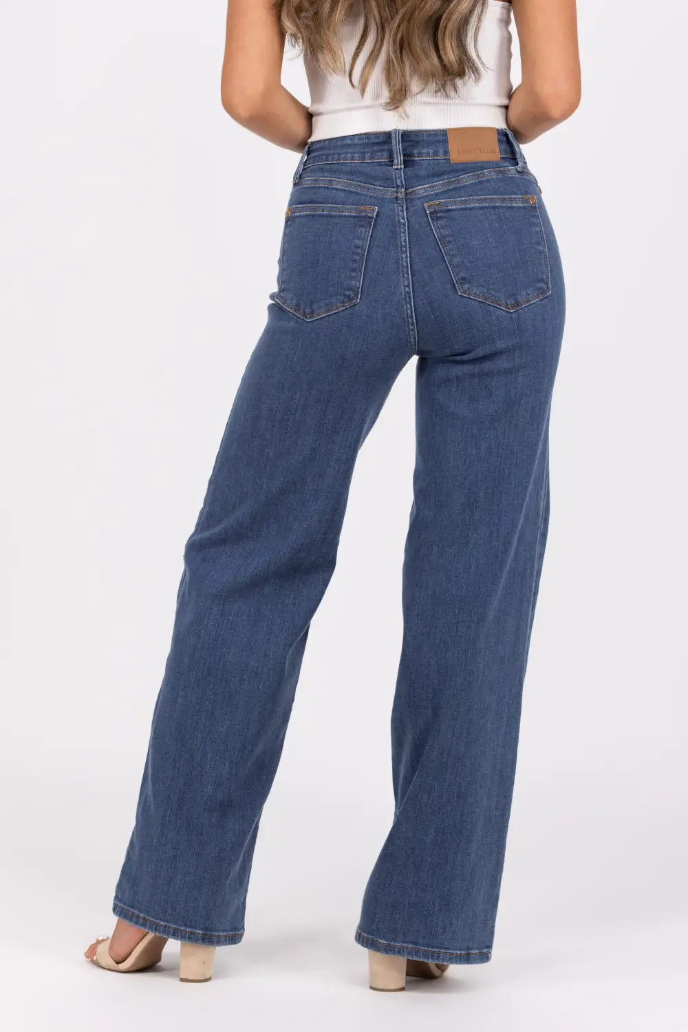 Not Your Average Day from Judy Blue: High-Rise Vintage Wide Leg Denim