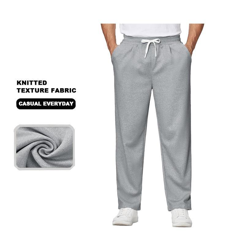 Men’s Relaxed Drawstring Casual Pants Set (4-Pack)