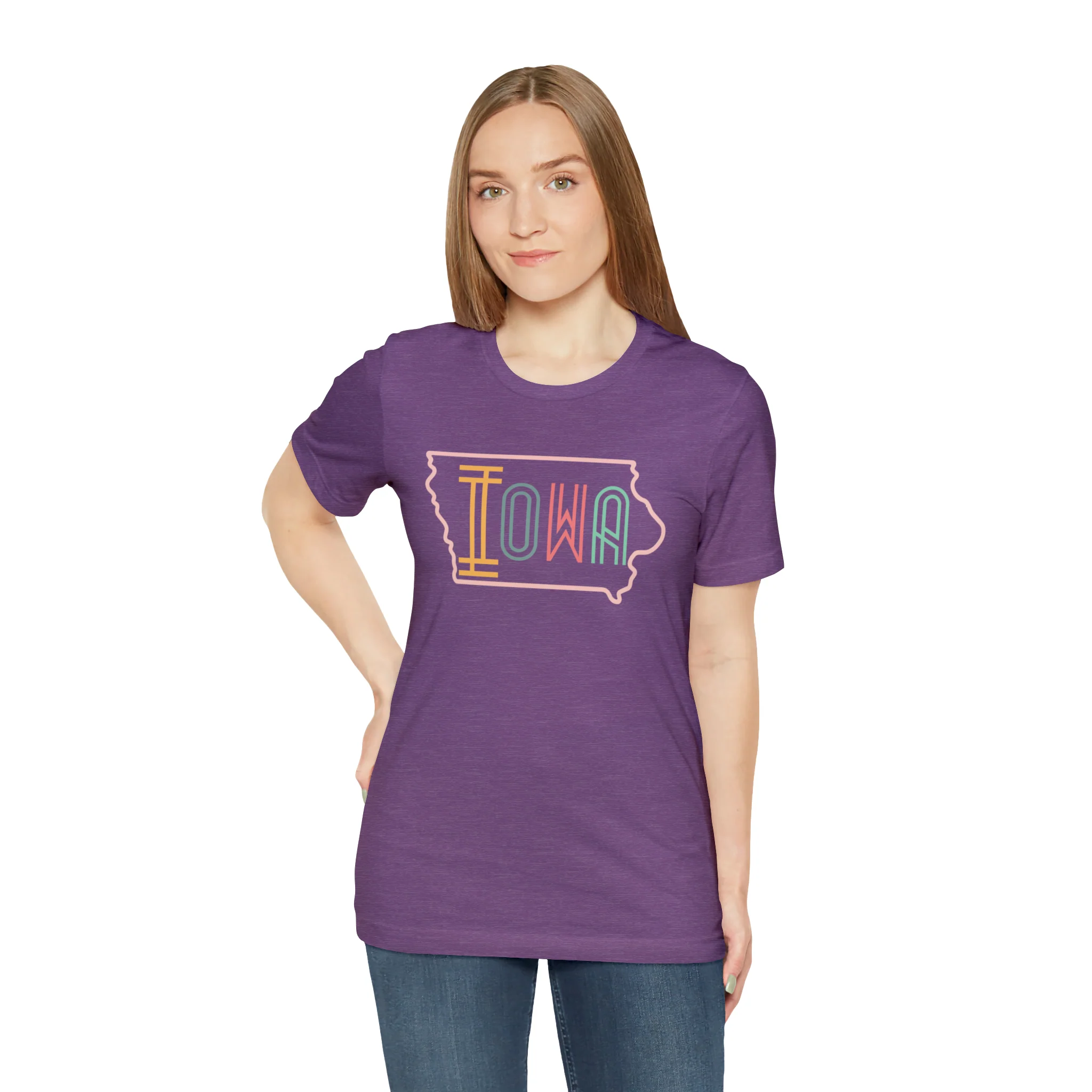 Iowa Light Unisex Jersey Short Sleeve Tee