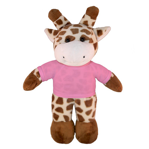Soft Plush Giraffe with Tee 8inch