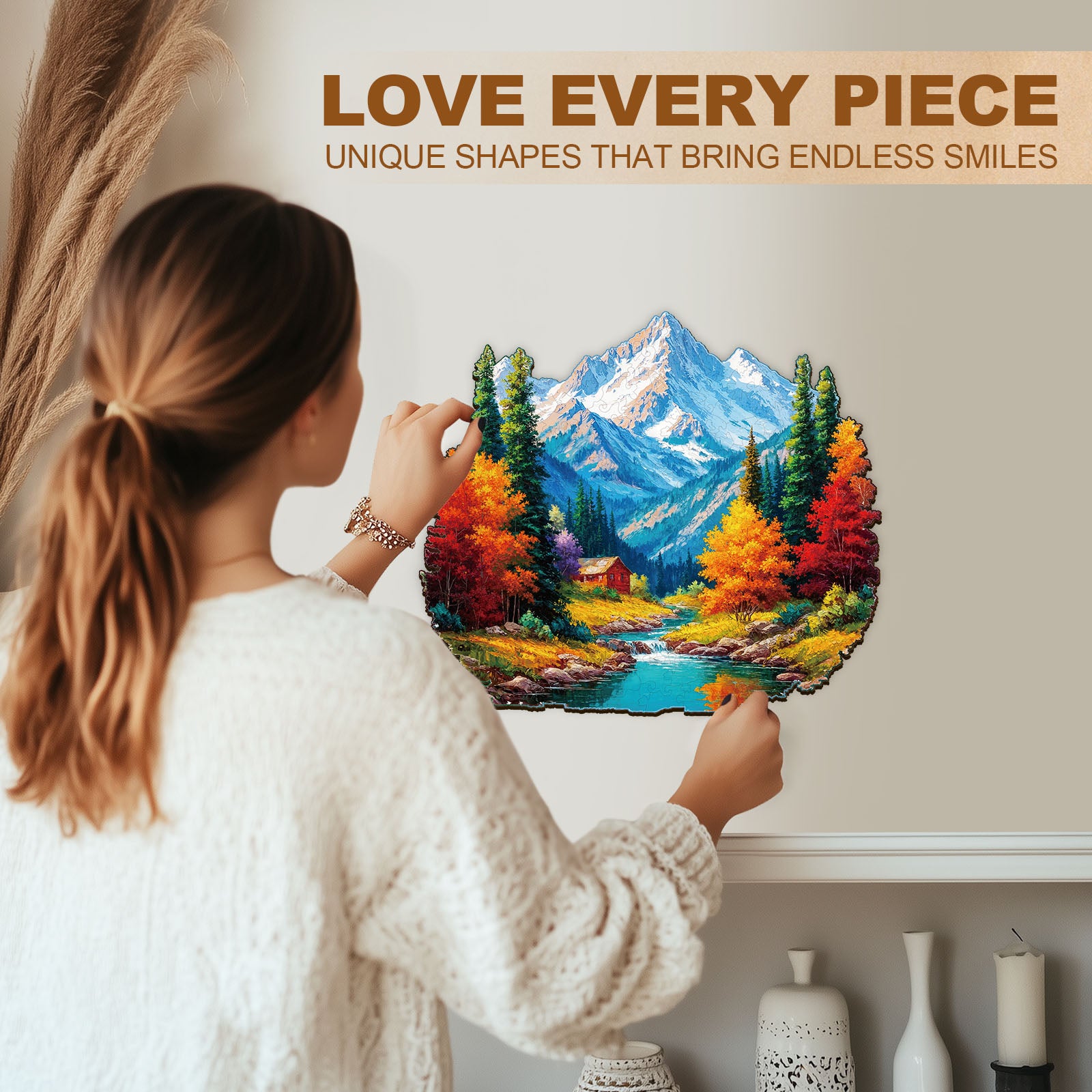 Autumn Divide Wooden Jigsaw Puzzle