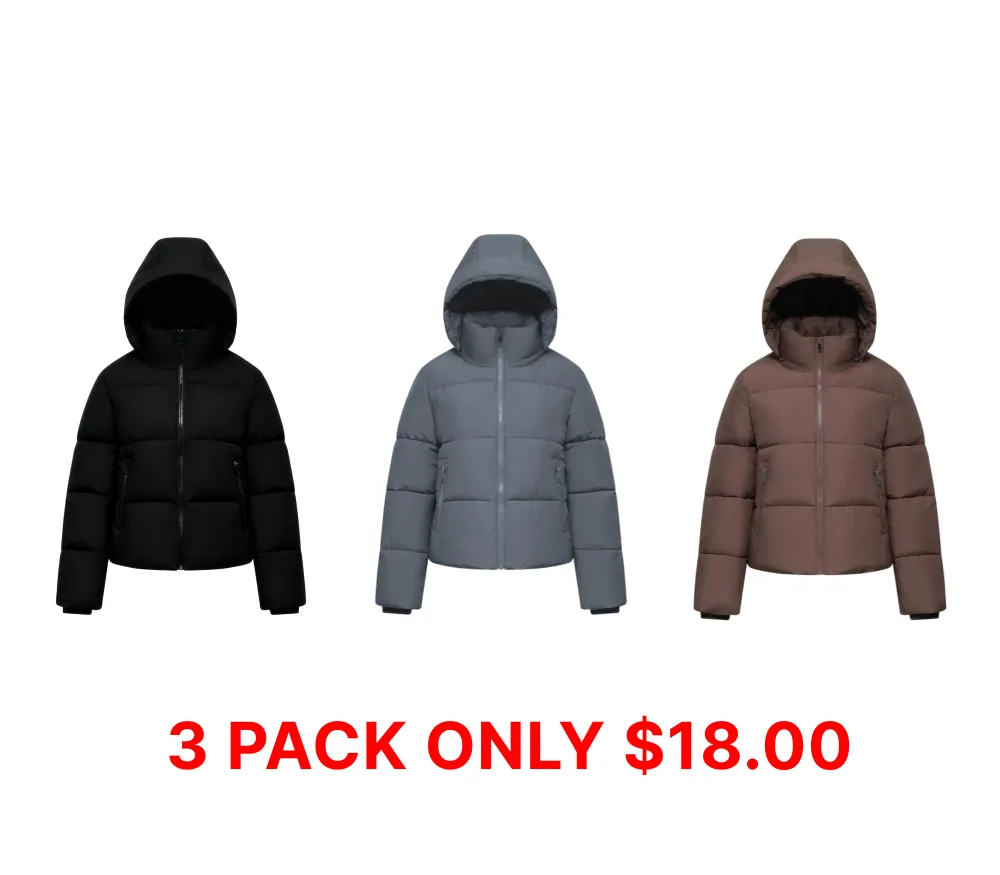 Womenswear Winter Comfort Minimalist Puffer Jackets