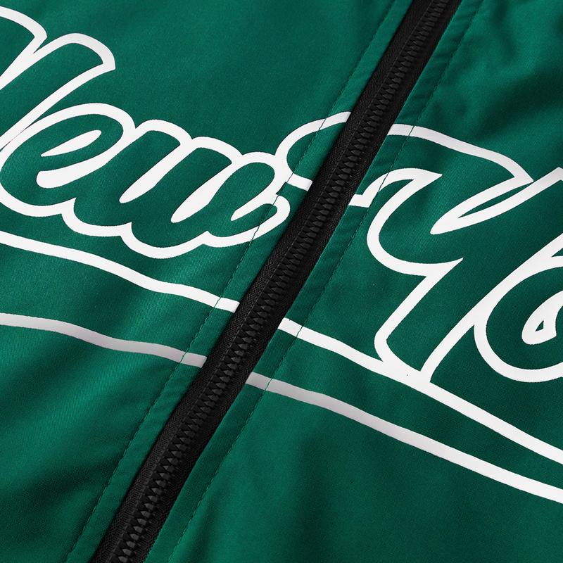 Letter Print Sports Jacket, Men's Casual Jacket