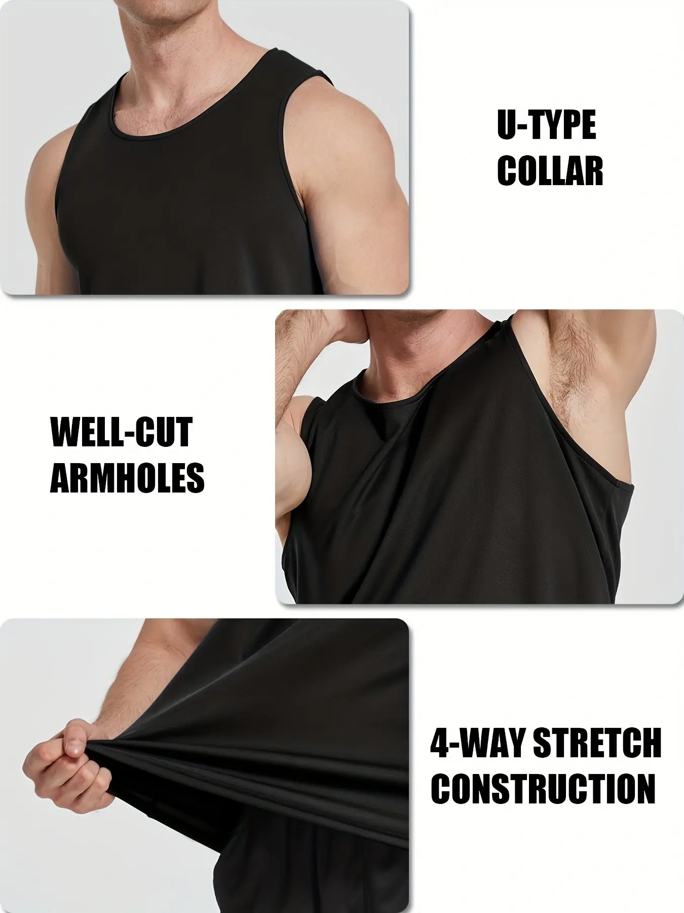 Men's Quick Dry Workout Tank Top