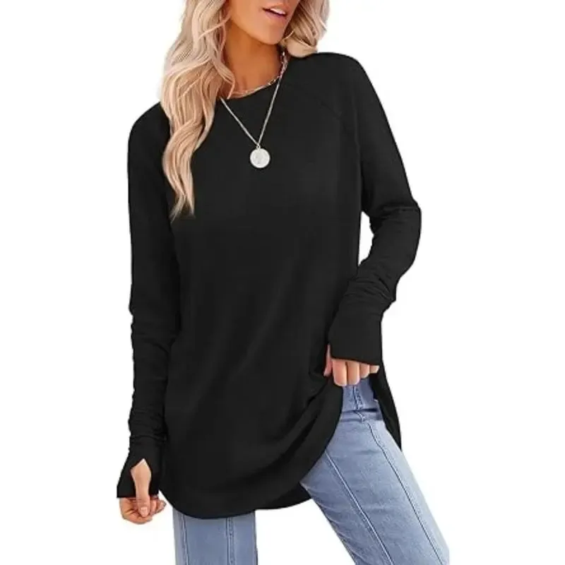 Long Sleeve Thumb Hole Shirts