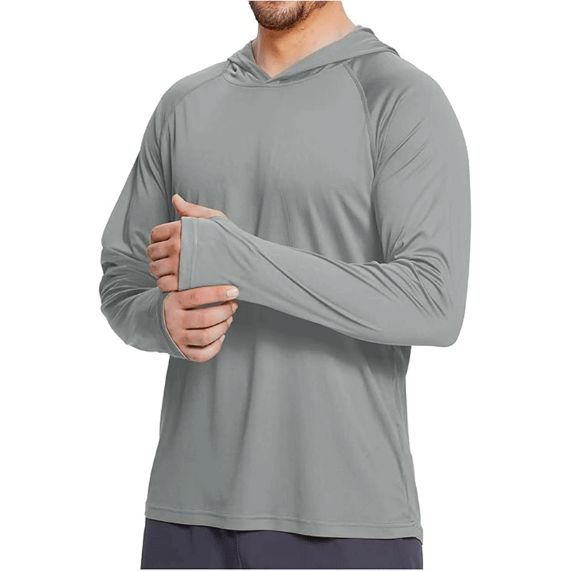 ☀️ Men's UPF 50+ Sun Protection Hoodie with Face Cover