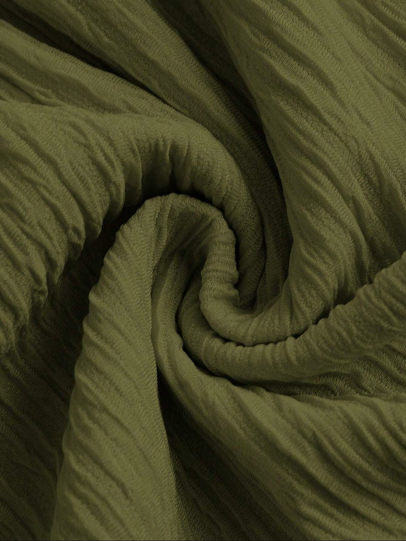 Women's Solid Crop Cami Top & A-line Skirt Two-piece Set, Casual Fashion Cozy Two Piece Outfits for Daily Outdoor Wear