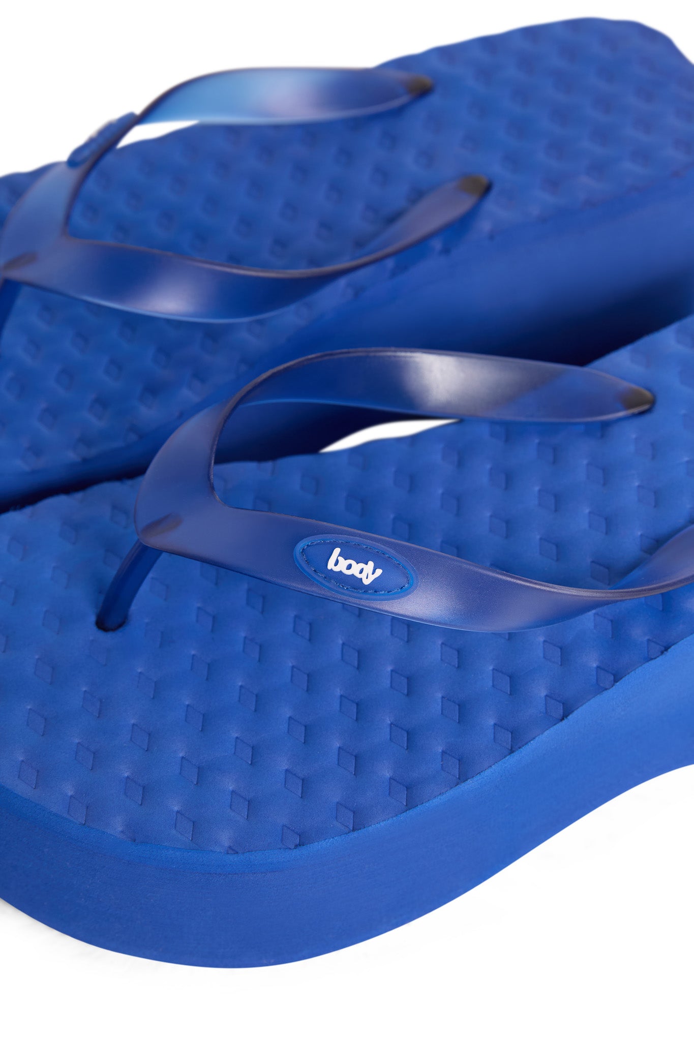 BODY FLIP FLOPS (BLUE THIN STRAP)