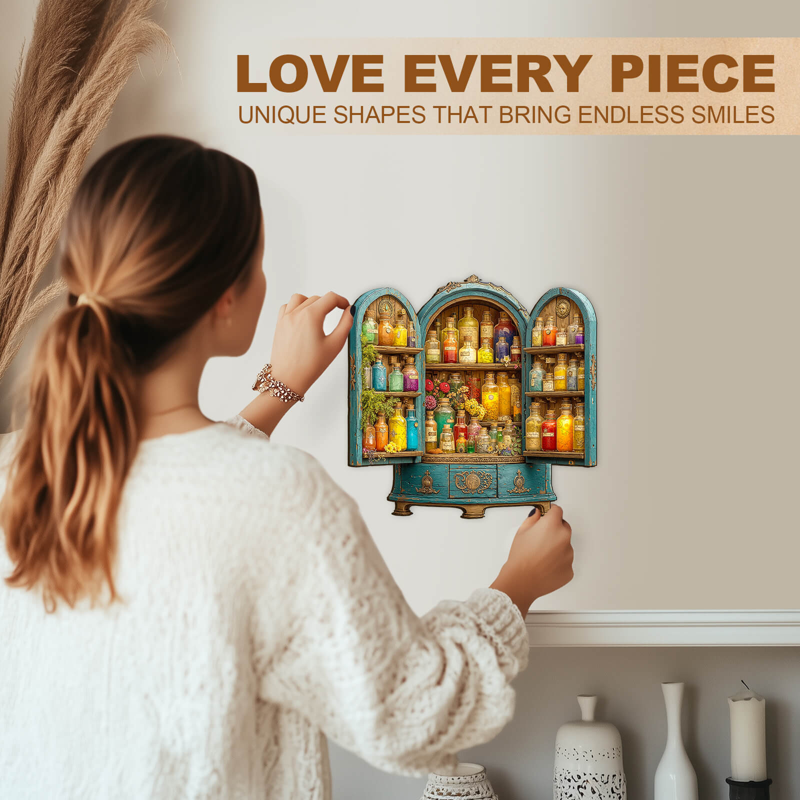 Magic Cabinet Wooden Jigsaw Puzzle