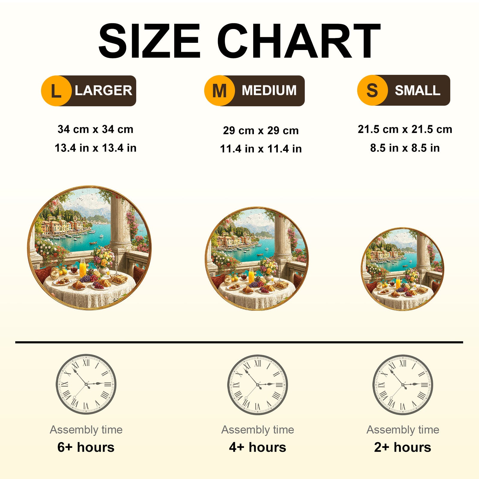 Afternoon Tea Scenery Wooden Jigsaw Puzzle