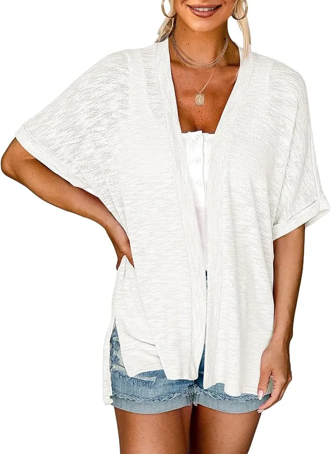 🔥Stylish Flowy Short Sleeve Cardigan