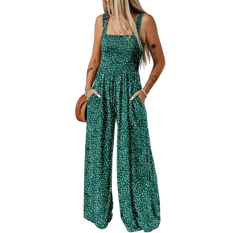 Women's Casual Loose Overalls Jumpsuits