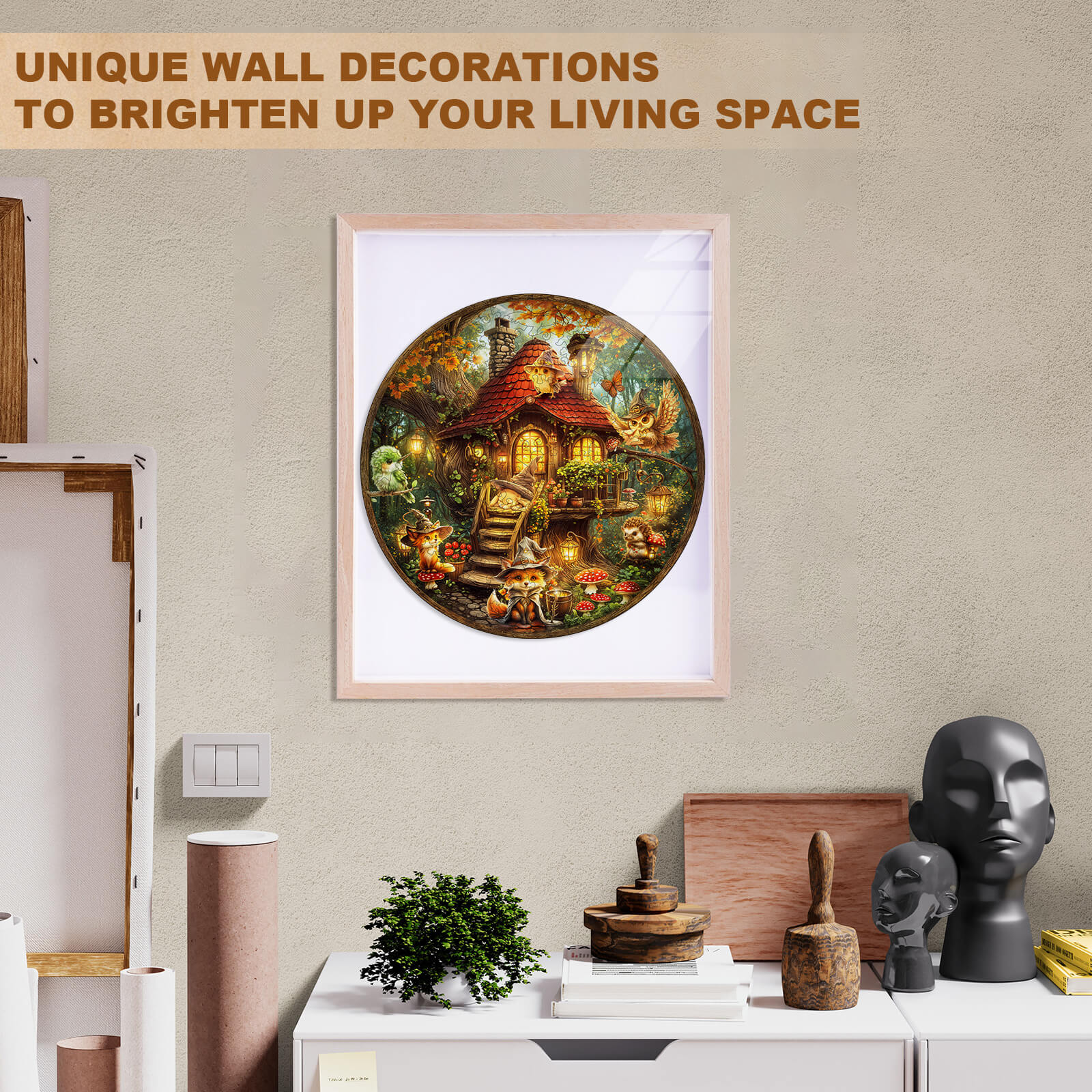 Magic forest Story Wooden Jigsaw Puzzle