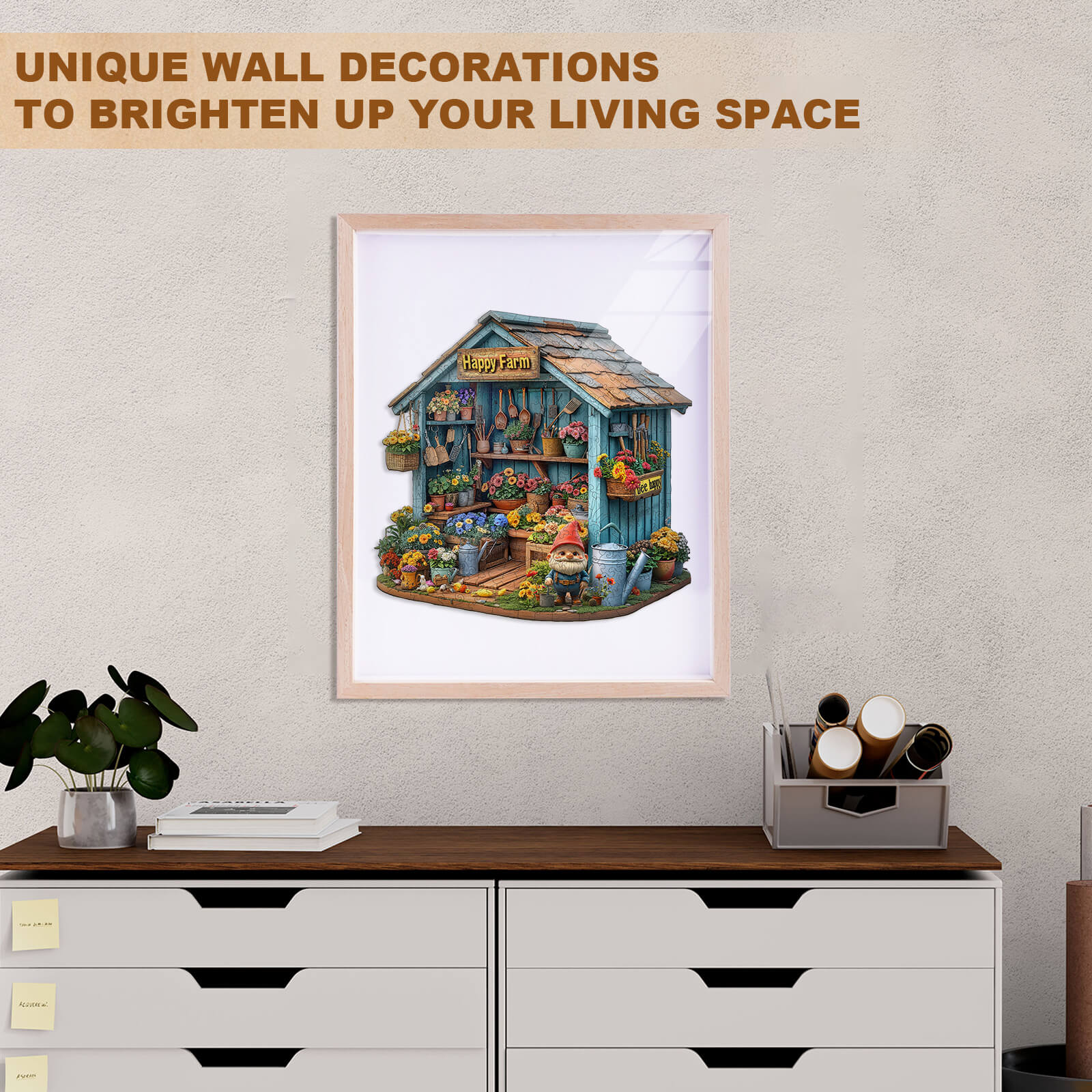 Happy Farm Wooden Jigsaw Puzzle