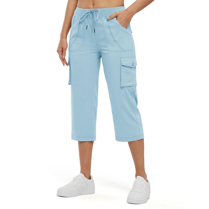 ✨Women’s Lightweight Quick-Dry Capri Cargo Pants