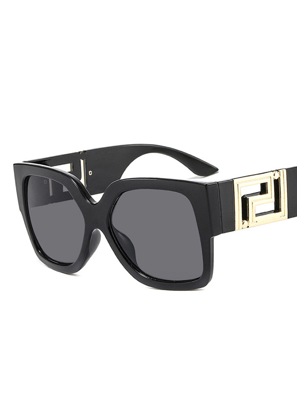 Geometric Hollow Sun-Protection Sunglasses Accessories
