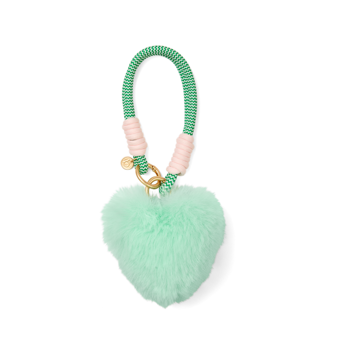 Bogg'd & Charmed  - Green Heart Pouf