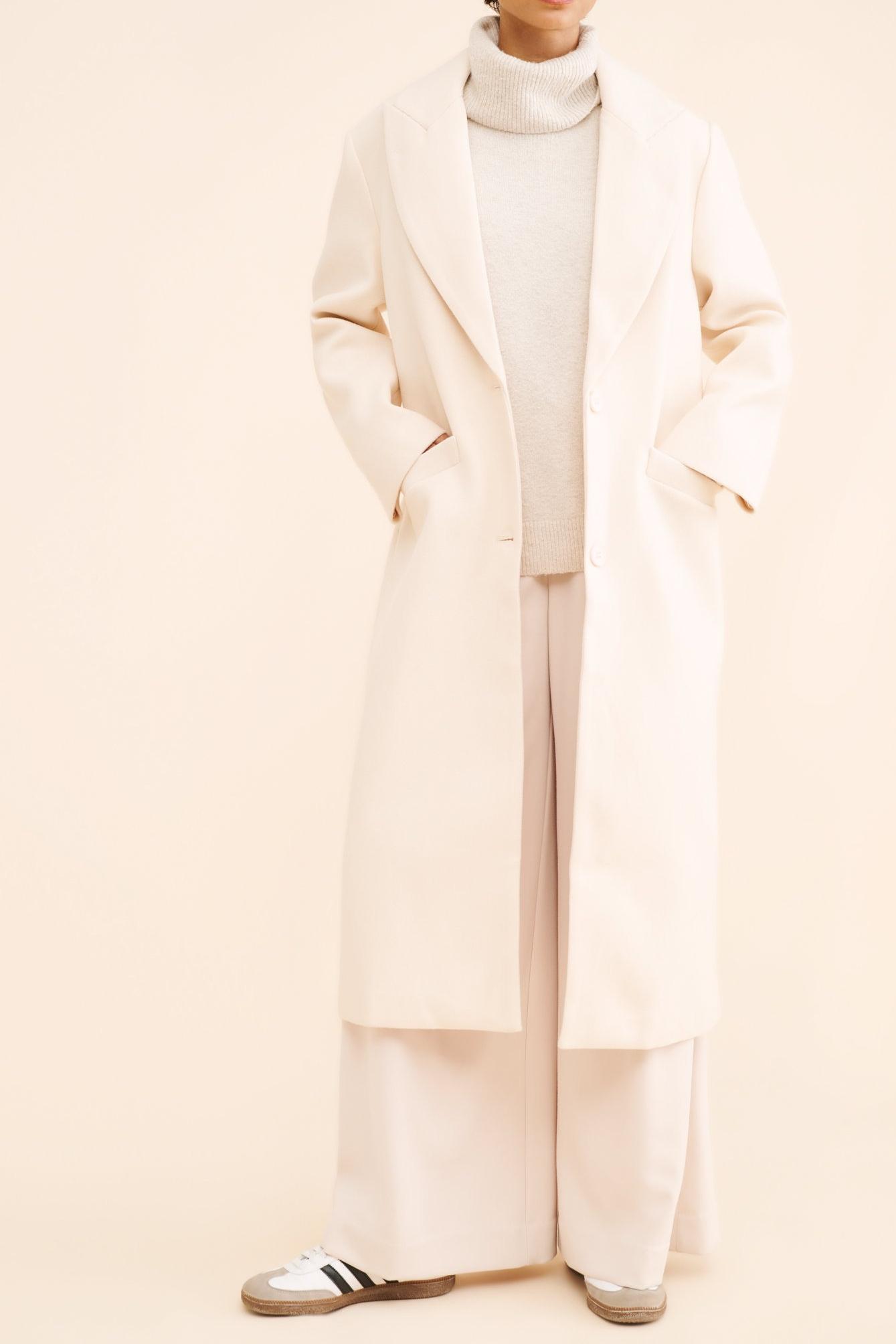 Women's Cream Coat