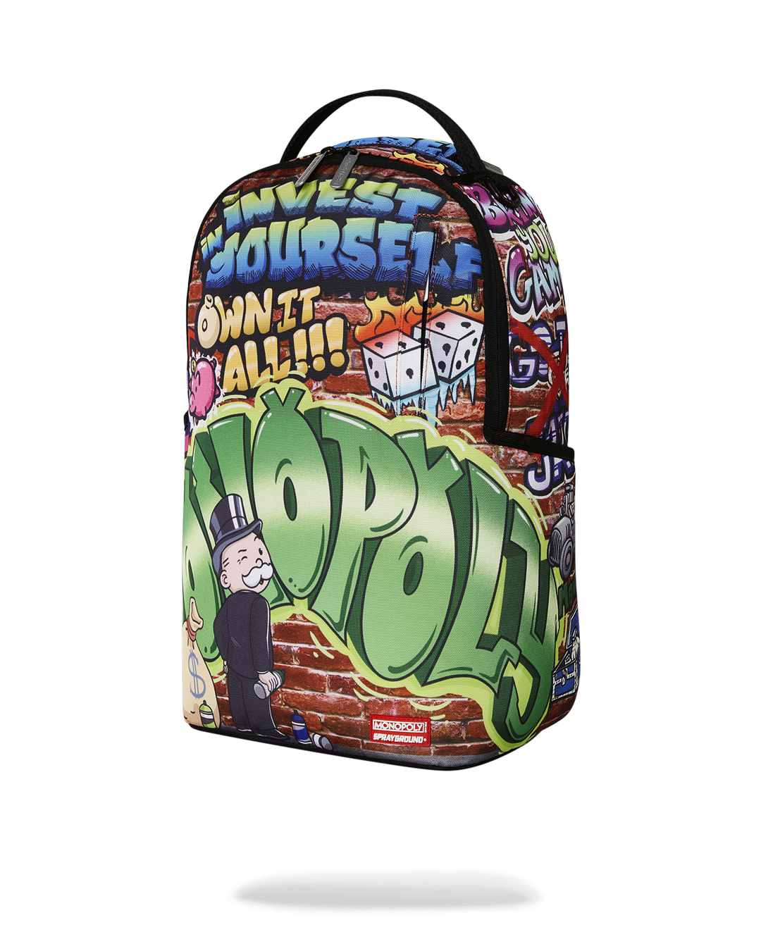 MONOPOLY GRAFFITI GOLD RUSH DLXR BACKPACK