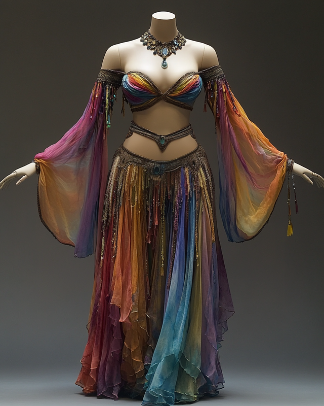 Sexy Elegant Ruffle Top + Skirt Two-Piece Swimsuit  7c98