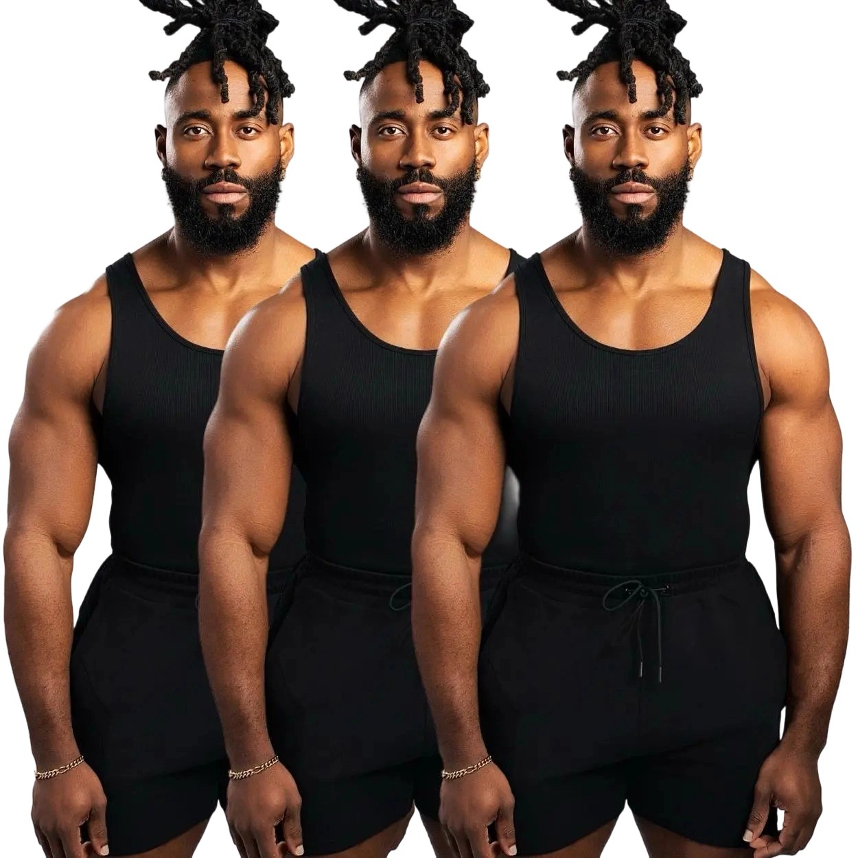 Men'sTank Top | Please Size Up | Cotton and Spandex