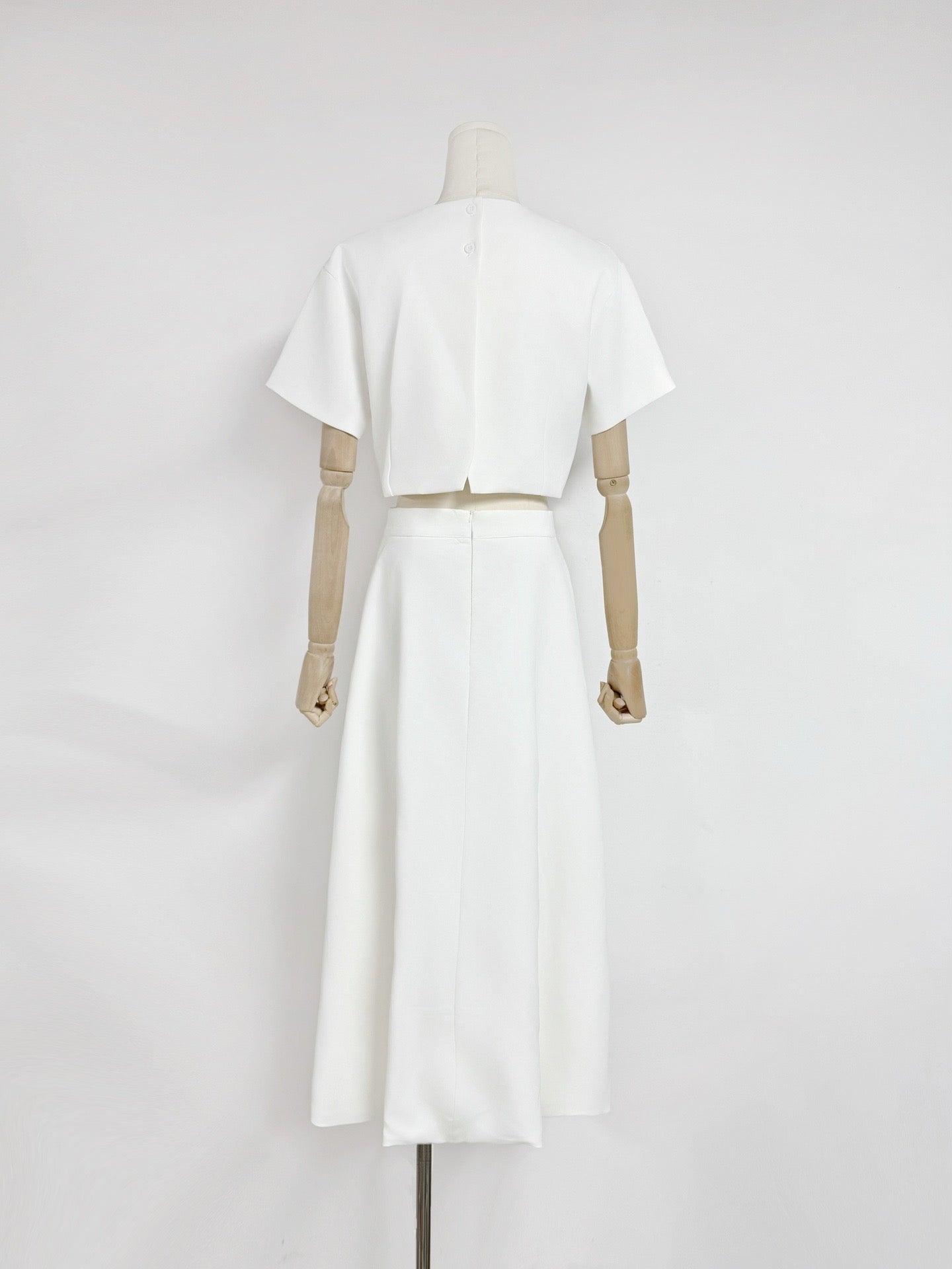 Flower Print set in white