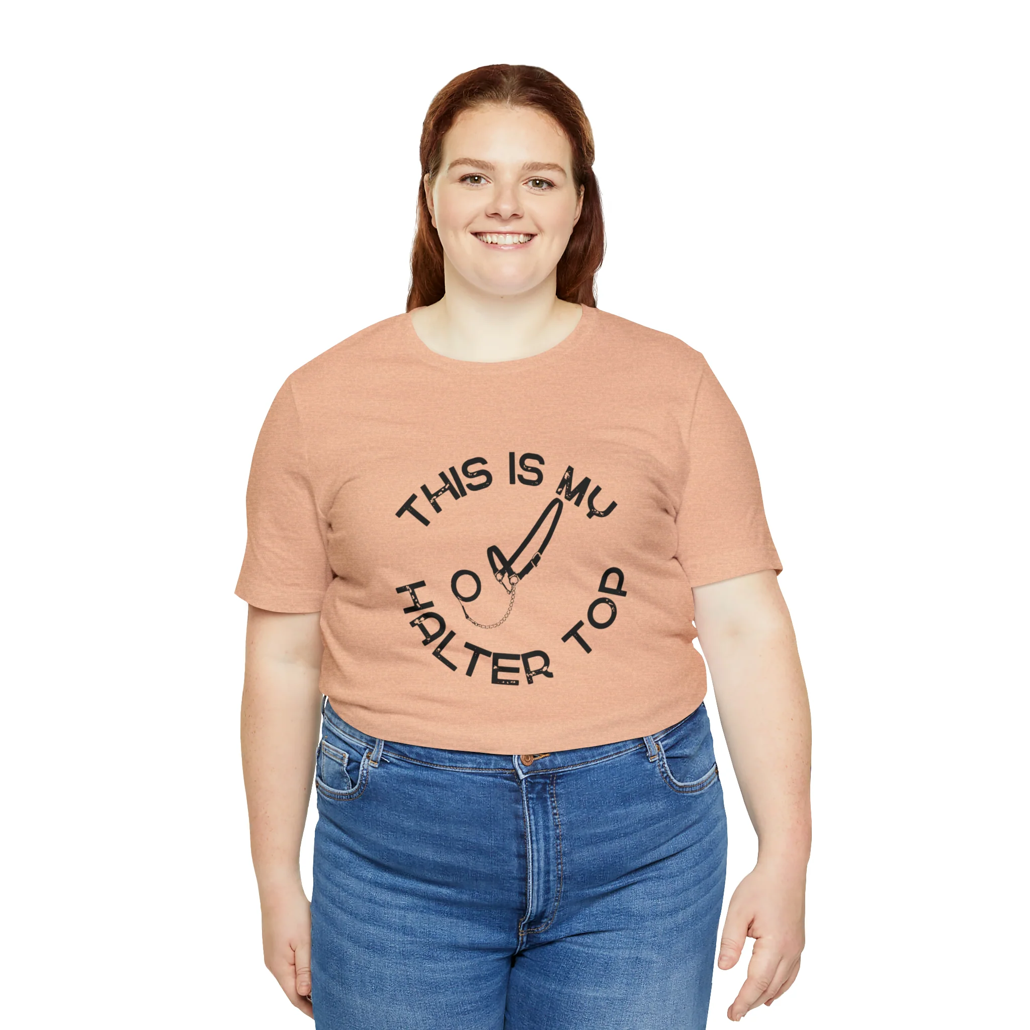 This is My Halter Top Unisex Jersey Short Sleeve Tee