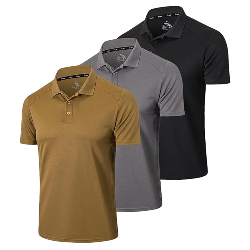 Men's Quick-Dry Polo – Moisture-Wicking, Breathable